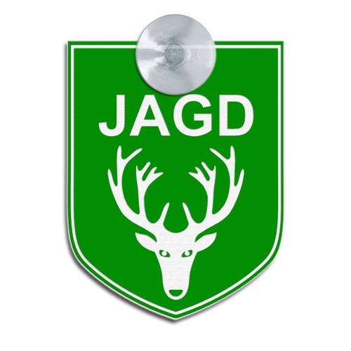 Jagd graviertes schild - schild, für