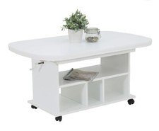 Couchtisch Babsi | Dekor Weiß