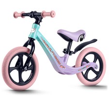 RICOKIDS Laufrad Lauflernrad Fahrrad Kinderrad höhenverstellbar EVA 12 Zoll