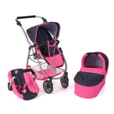 Bayer Chic 2000 Kombi Kinderwagen Emotion 2.1 Konfetti pink