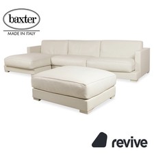 Baxter leder garnitur ecksofa - garnitur,