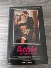 PAPRIKA /LEBEN FÜR DIE LIEBE/TINTO BRASS  VHS RARITÄTEN /ERSTAUFLAGE /GROSSE BOX