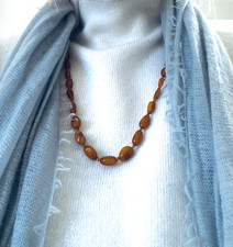 antik Bernsteinkette Collier