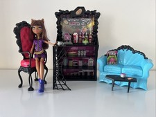 MONSTER HIGH FIGUR 2008, CAFE SCHWARZE SEELE, CLAWDEEN WOLF, MATTEL