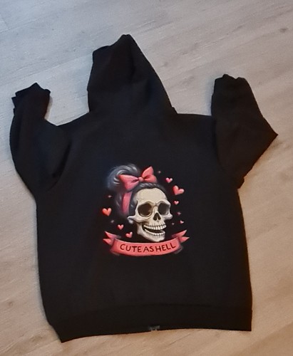 Kapuzenjacke druck skull - kapuzenjacke/druck,