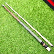 ADAM Helmstetter Queue mit altem Koffer, gebraucht, etwas Rost an Metallteile...