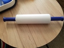 Tupperware Backen Profi-Teigrolle Back'n'Roll D176 weiß-blau