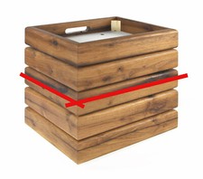 Zarge Gehäuse Eiche