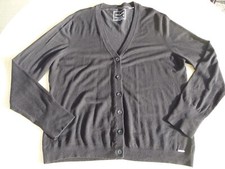 ♛CASA BLANCA♛ Schwarze, stretch Strickjacke Cardigan Gr. XL  ?