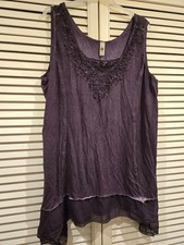 Tredy Longtop / Shirt in Lila