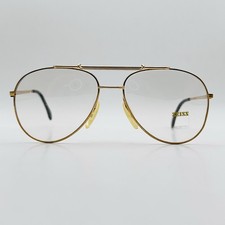 Zeiss Brille Herren Damen oval gold Flieger MOD 5614 true Vintage 80s NOS