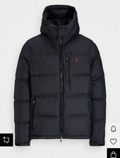 Polo Ralph Lauren Daunenjacke Herren Größe L Schwarz  NEU