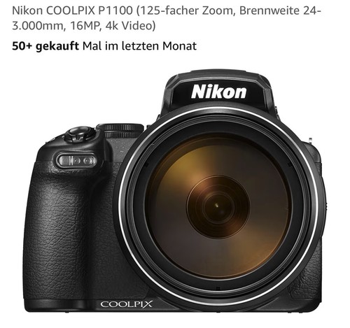 Nikon coolpix p1100 superzoom - nikon,