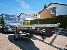 Angelboot, Boot mit Trailer &