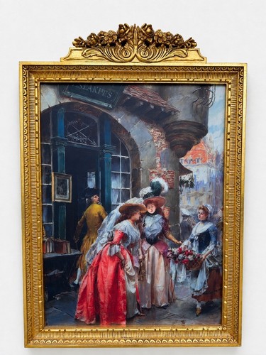 Gemälde vintage französische - vintage,