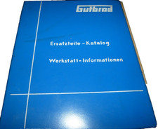 Gutbrod Ersatzteile-Katalog/Werkstatt - Informationen-Vielzweck/Einachsschlepper