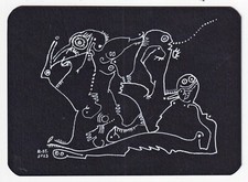 Roland Staab „Wo ist ein Ausweg?", 2023 Zeichnung , Unikat, Original,