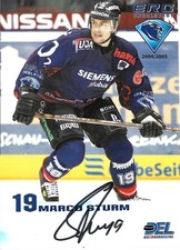 MARCO STURM-EISHOCKEY-DEUTSCHLAND-2.O.-SAN JOSE-BOSTON BRUINS-ERC INGOLSTADT