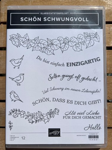 Stampin stempelset schön - up,