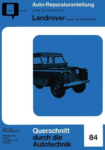 Land rover reparaturanleitung - rover,