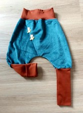  Cord-Knickerbocker- Pumphose,mitwachsend,neu,Unikat,selfmade,Gr.98/104,Freizeit