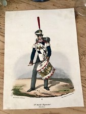 Antik Lithografie F. Sachse