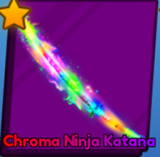 Roblox Blade Ball Chroma Ninja