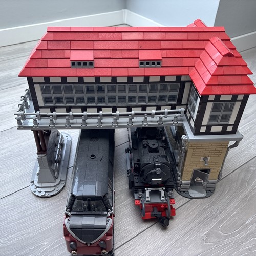 Lego stellwerk eigenbau unikat - stellwerk,