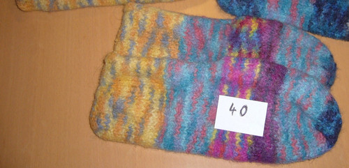 Schöne warme filzsocken - filzsocken, /