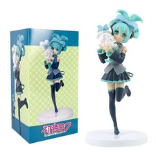 21cm Hatsune Miku Sexy Girl Anime Figure PVC Model Doll Toy Christmas Gift Decor