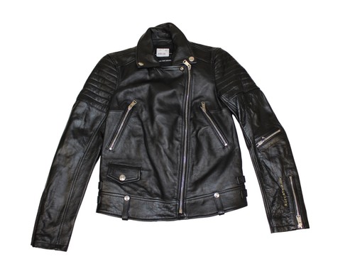 Replay damen lederjacke - replay, leder