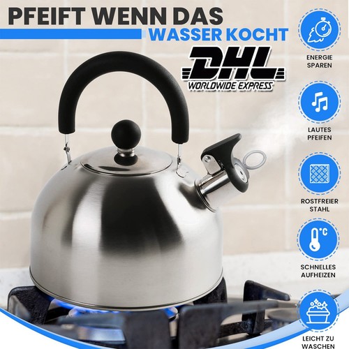 Flötenkessel wasserkocher - 3l,