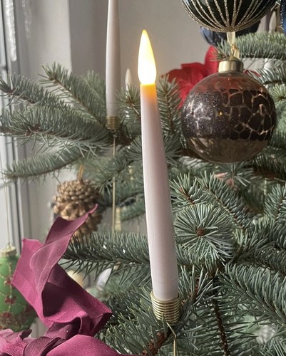 Led christbaumkerzen - 10,