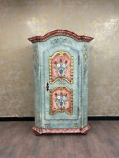 Rahmer Landhaus Bauernschrank Antik Dielenschrank 1-türig Flurschrank Massivholz