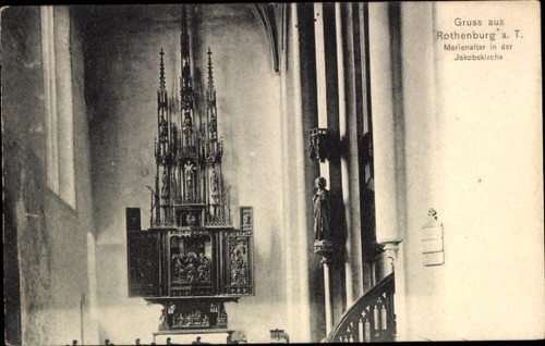 Rothenburg der tauber - ak,