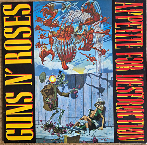 Guns roses appetite for - n,