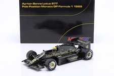 Ayrton Senna Lotus 97T #12 Monaco GP Formel 1 1985 1:18 WERK83