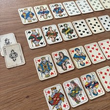 Alte Miniatur Patience