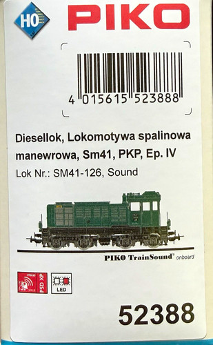 Piko sm41 126 pkp - piko, h0
