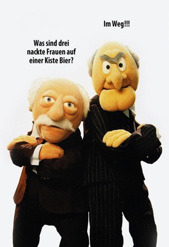 Blechschild 20x30 muppets - 20x30,