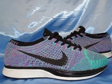 NIKE FLYKNIT RACER 2 MULTICOLOR SNEAKER GR 45 SCHUHE ZOOM PEGASUS FREE LUNAR D87