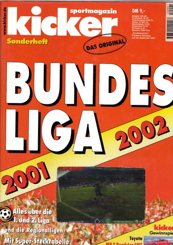 Kicker bundesliga sonderheft - kicker,
