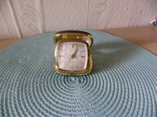 alter Reisewecker EUROPA 7 Jewels grün