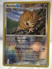 Pokemon TCG Rattikarl LV.31 Platin Arceus 29/99 Rare Deutsch NM-