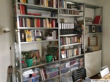 Bibliothek Bücherregale