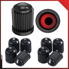 Ventilkappen 10 Stück Ventildeckel Schrader Deckel Auto Ventilschutz-Kappe KFZ