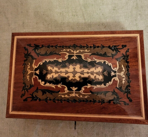 Schöne holz schmuck schatulle - schöne,