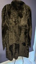 FURRY Lammfellmantel Wendemantel  Gr. 38 Schwarz Sehr Leicht NP 1800€ Neu