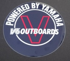 Werbe-Aufkleber Yamaha V6