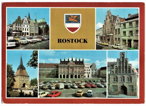 Alte rostock mehrbild - alte, ak